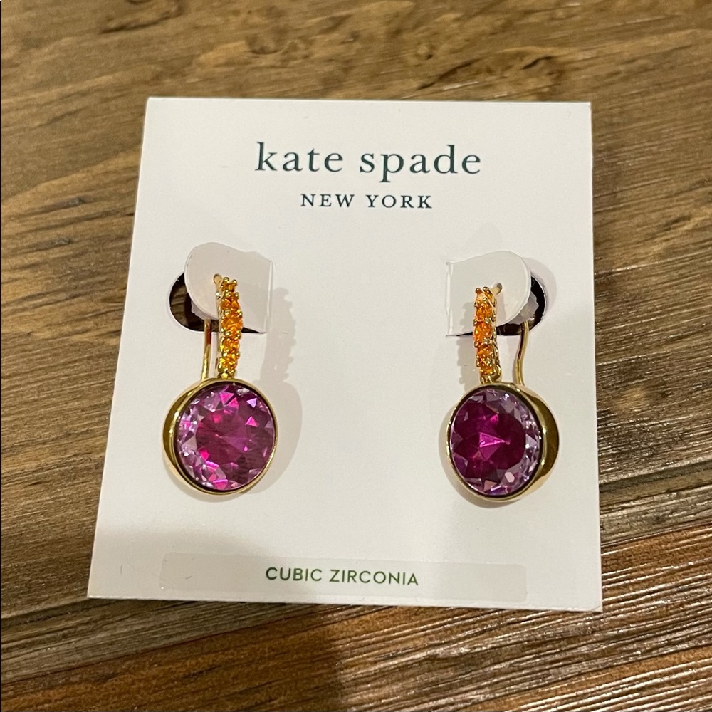 Kate spade earrings.